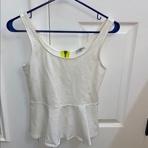 Peplum tank top